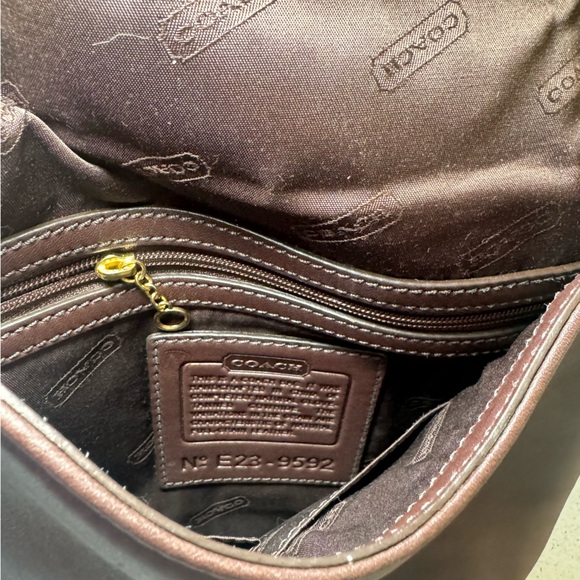 Coach Brown Leather Crossbody Bag - Picture 8 of 8